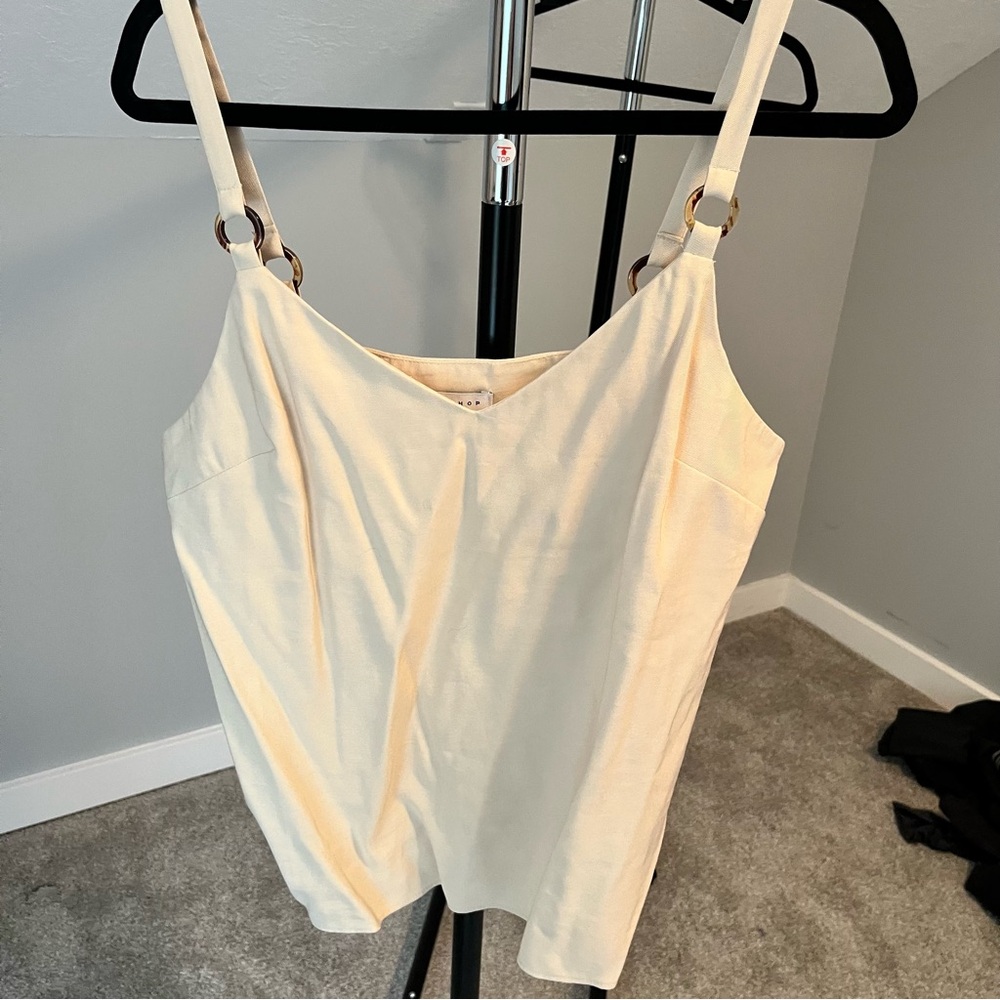 Top Shop Linen Tank